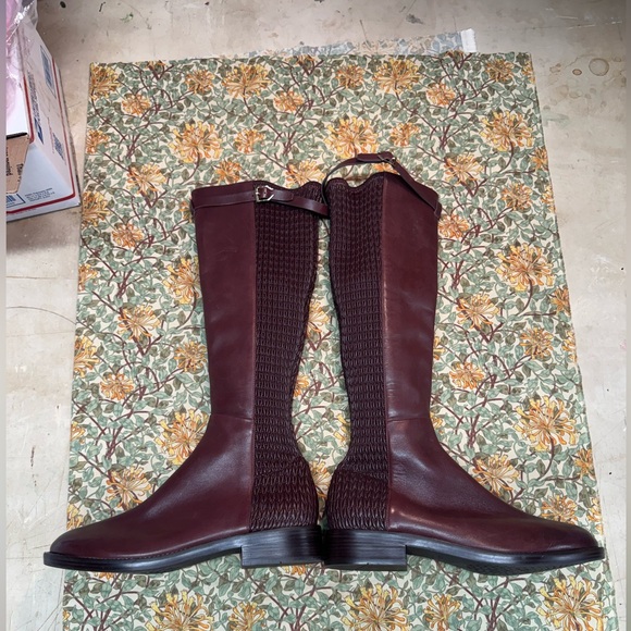 NWOT Cole Haan Lexi Grand Stretch Leather Riding Boots size 9.5 M - Picture 13 of 15